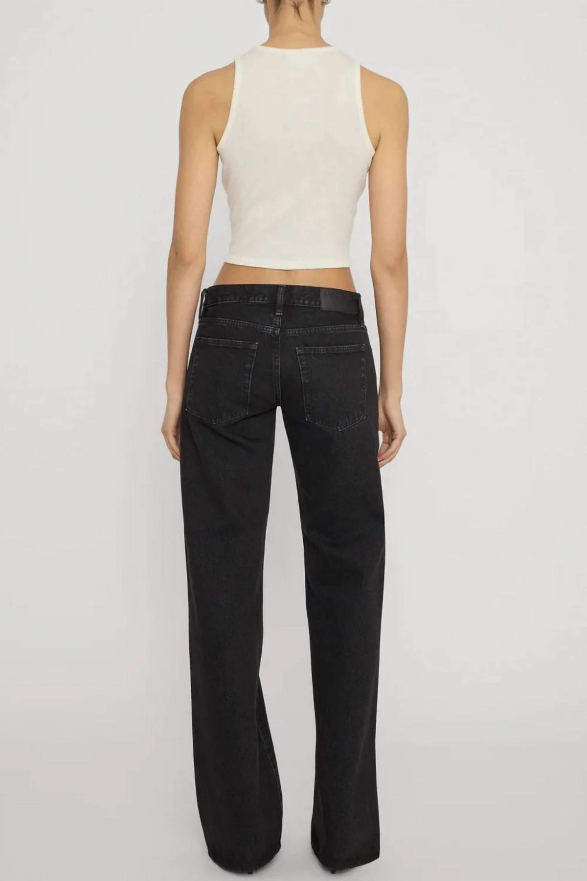 Frame - Low-rise Gray Jean