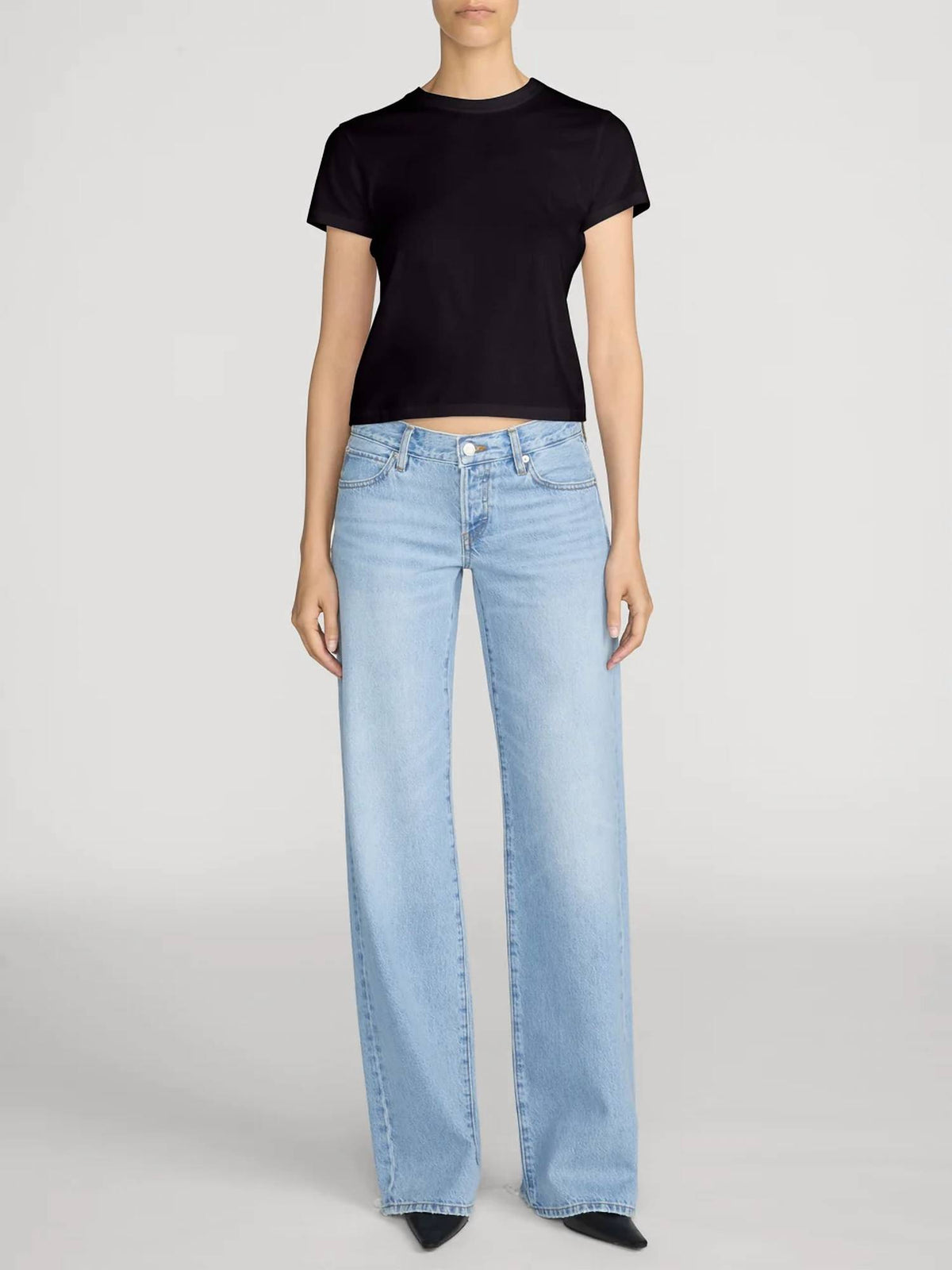 Frame - Low Rise Gray Jean