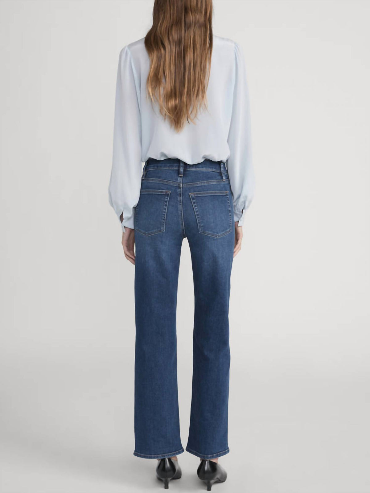 Frame - Mellow Slim Wide Leg Jeans
