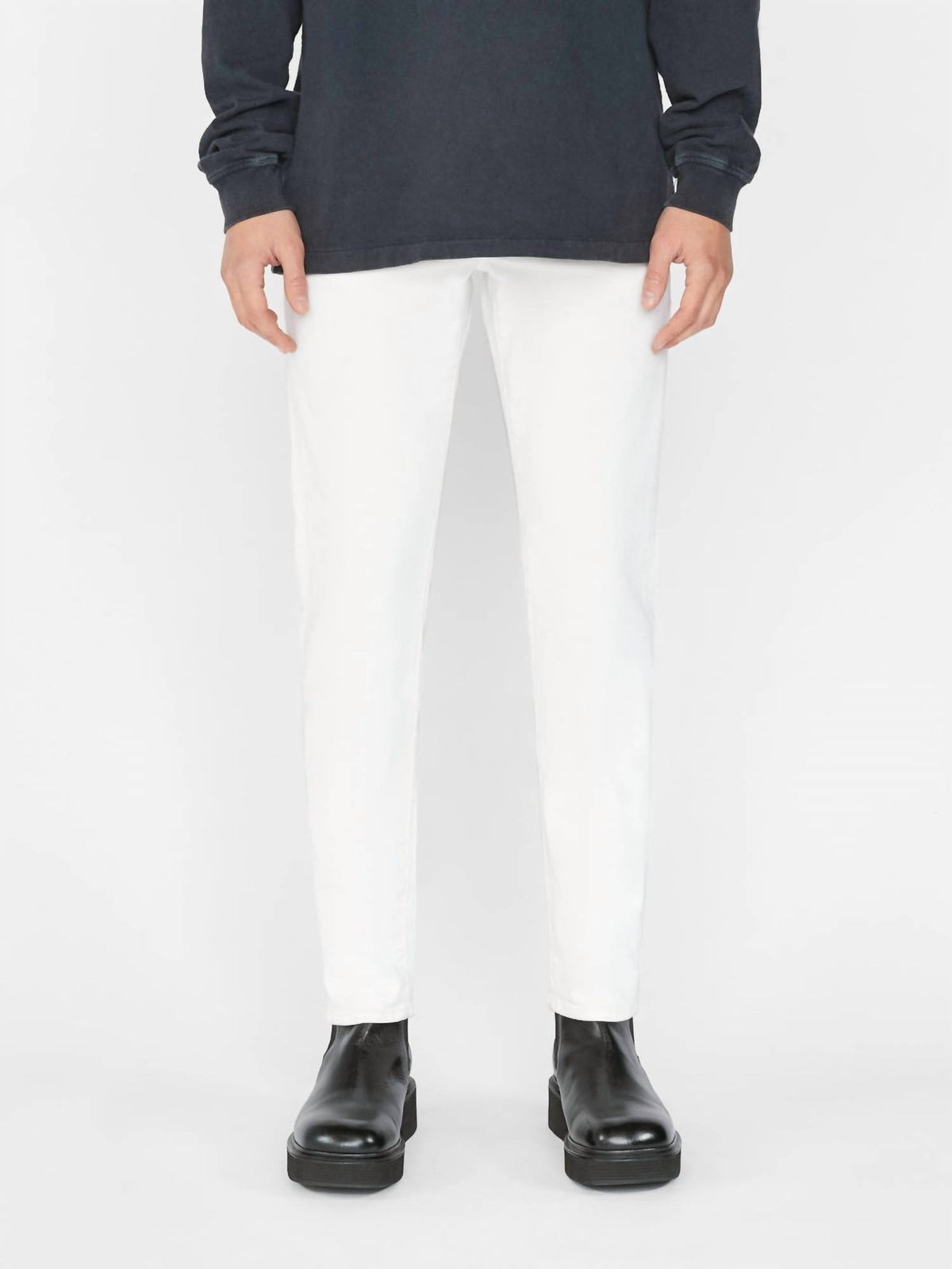 Frame - Mid Rise Fit Slim Jeans