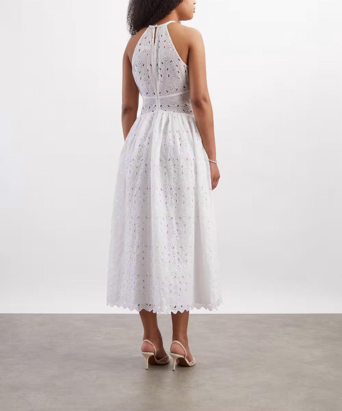 Frame - Paisley Eyelet Dress
