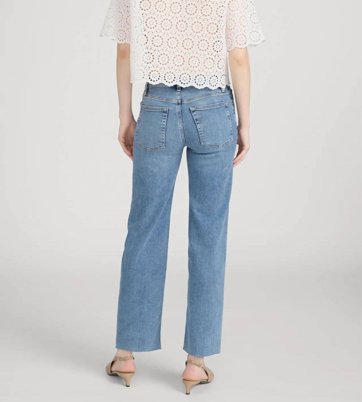 Frame - Petal Eyelet Shirt