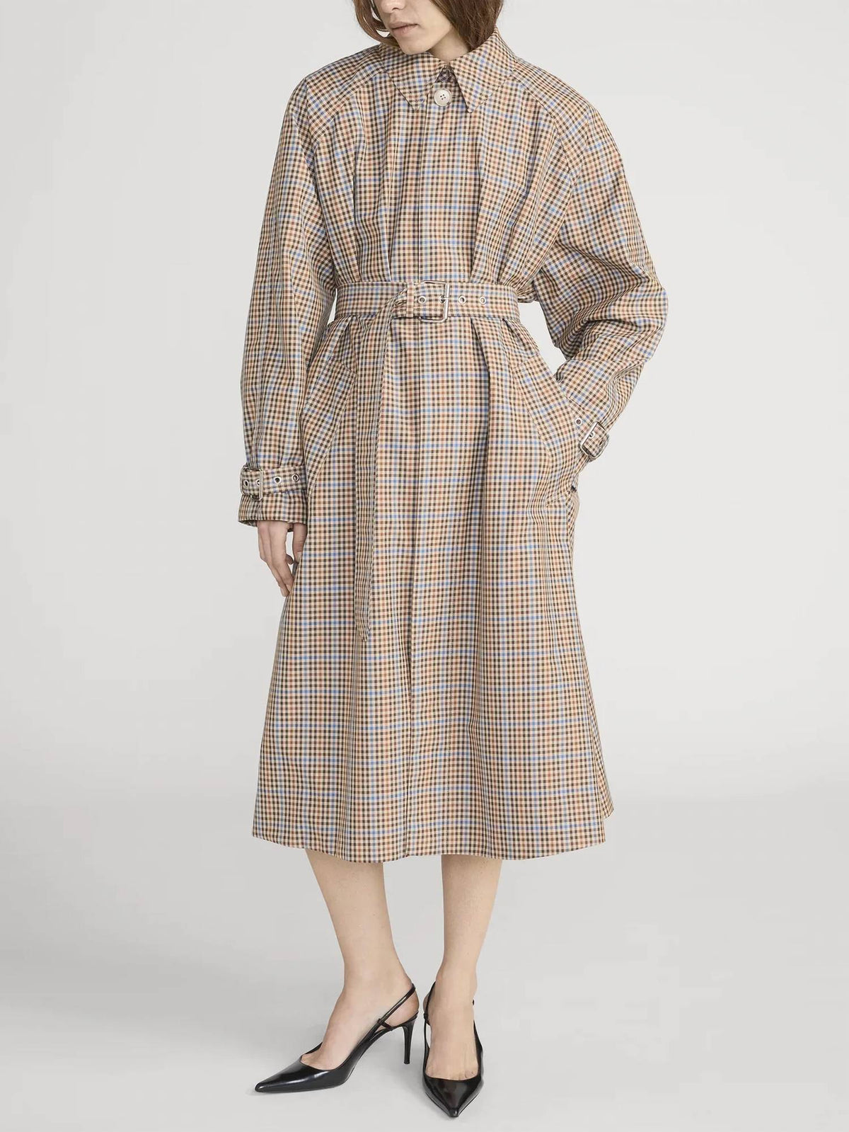 Frame - Plaid Mac Coat