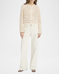 Frame - Postcard Cropped Cardigan