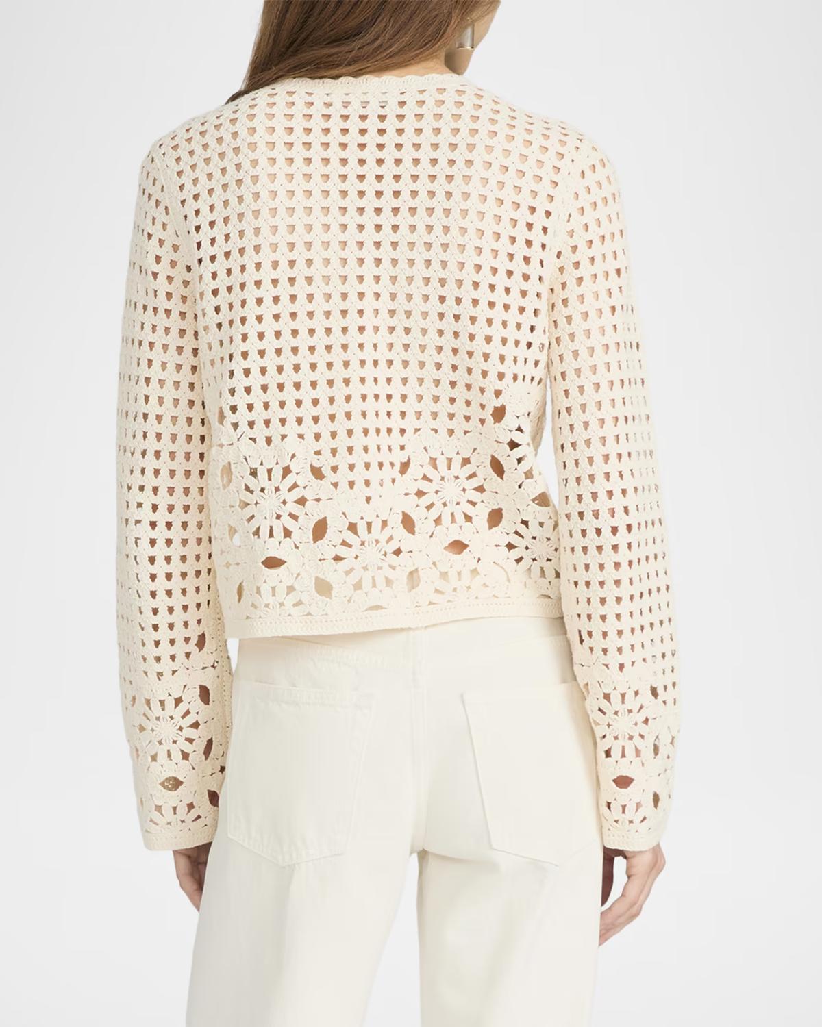 Frame - Postcard Cropped Cardigan