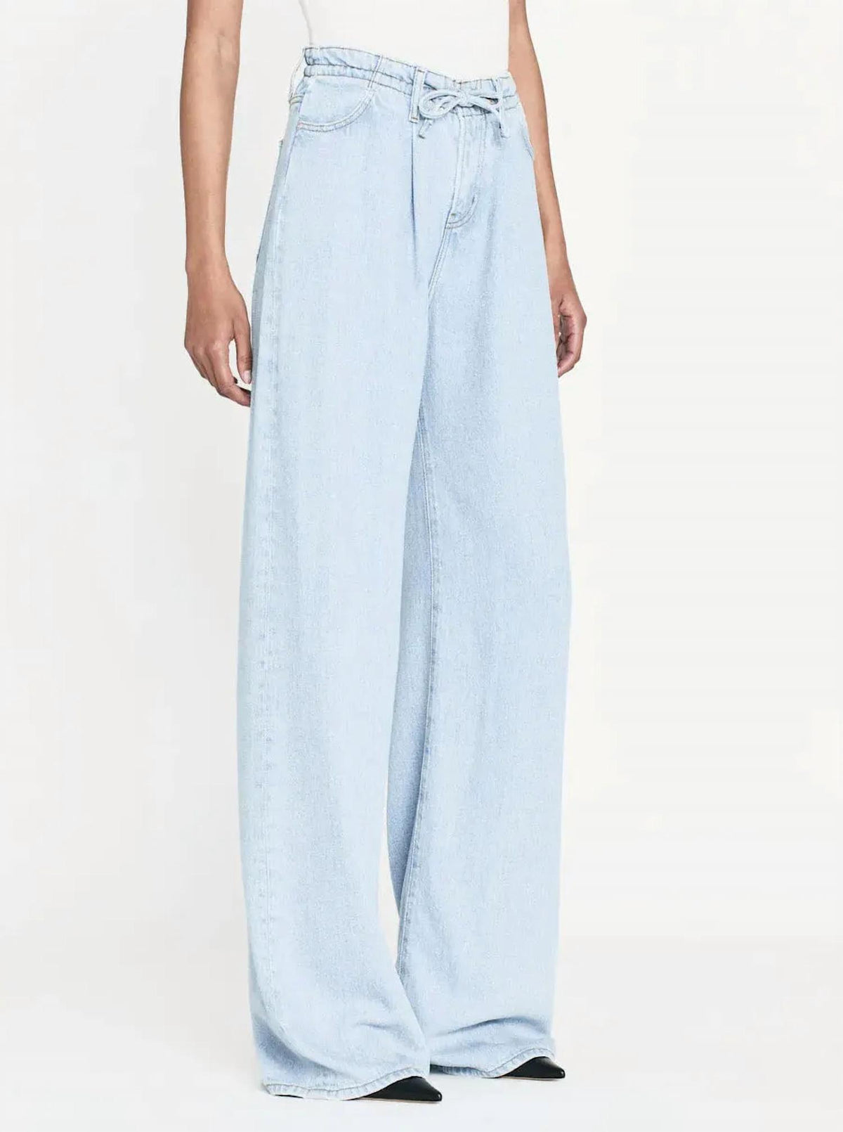Frame - Rigid Denim High Rise Wide Jeans
