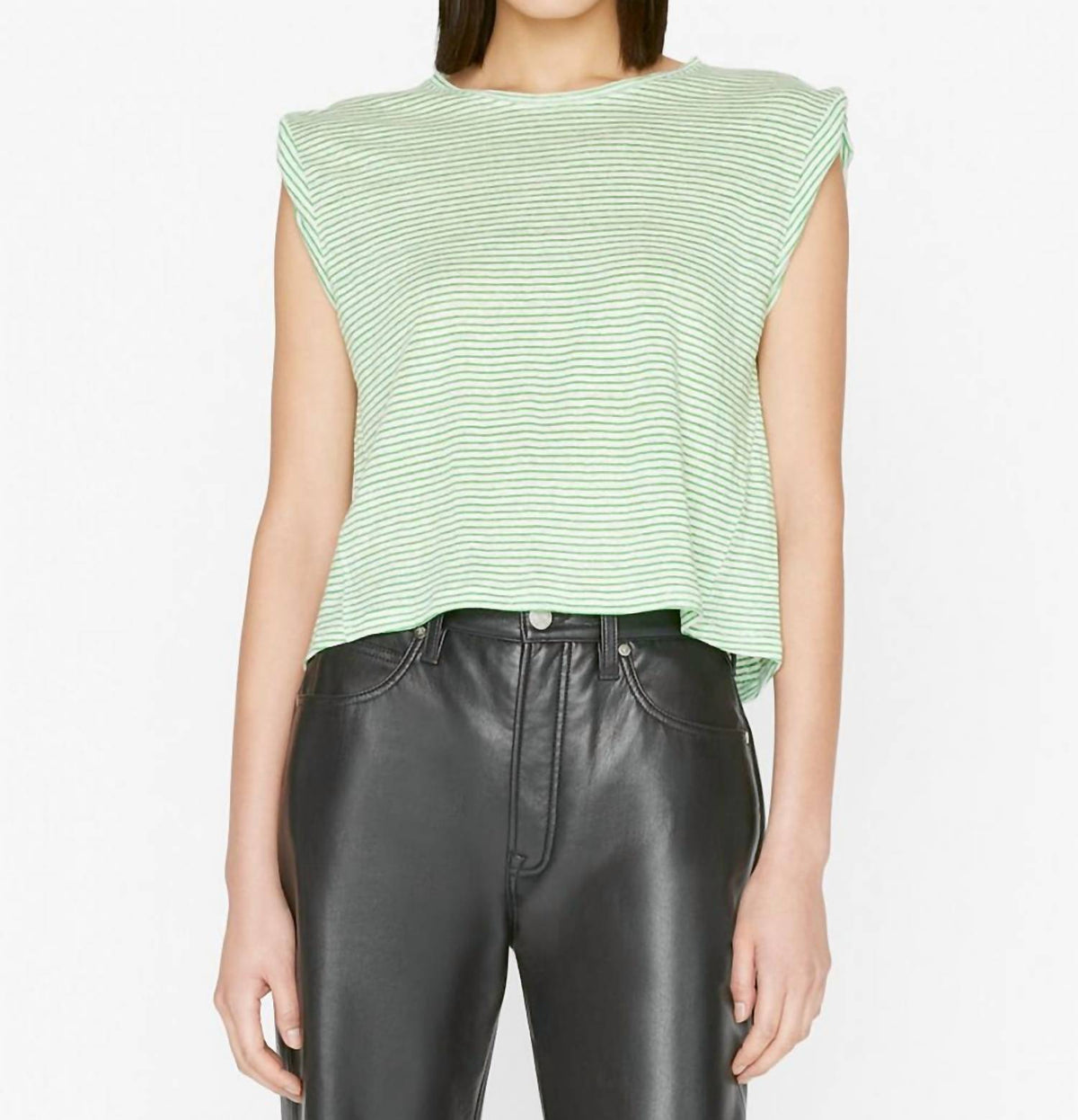 Frame - Rolled Muscle Tee