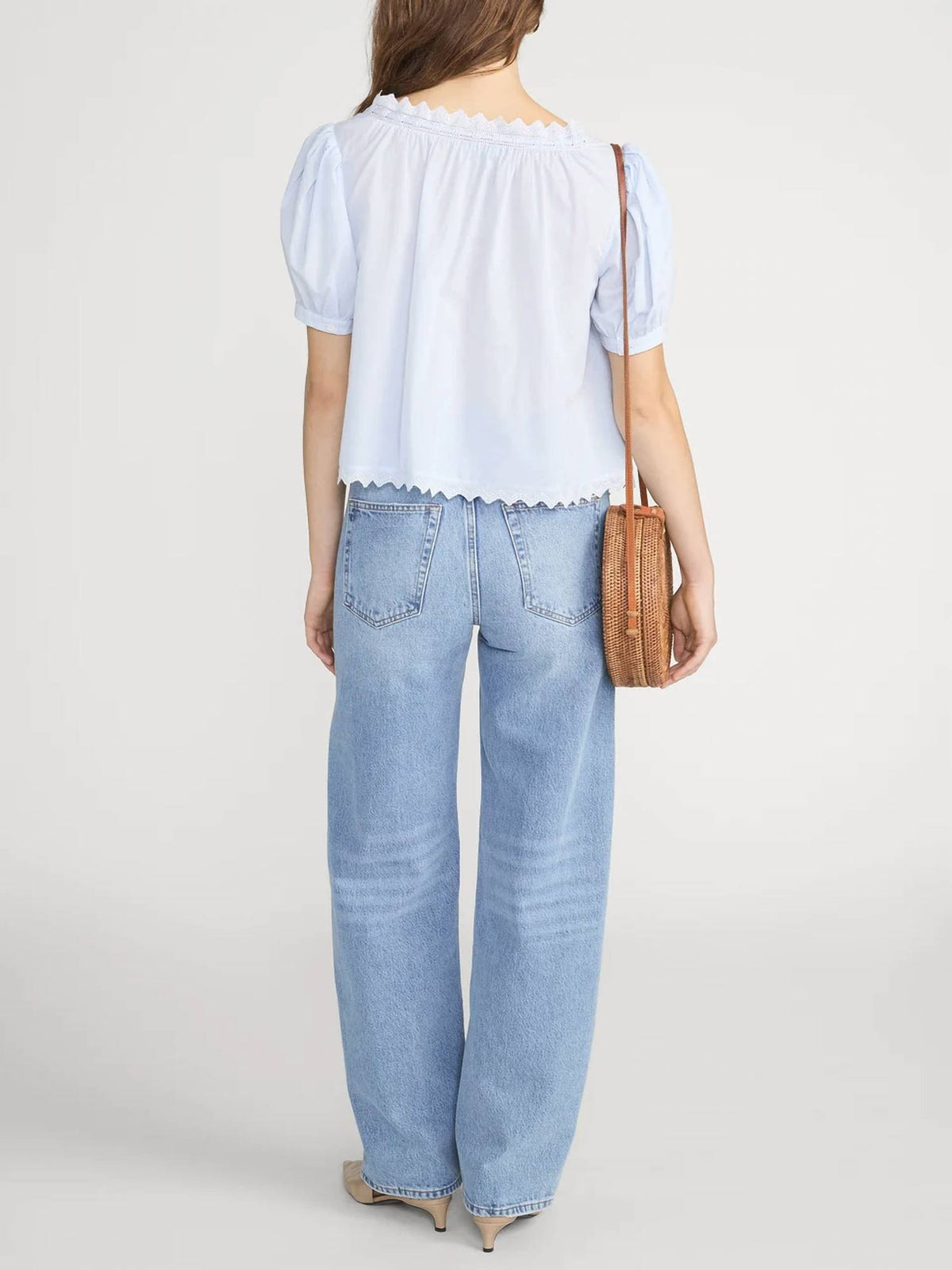 Frame - Serene Scoop Neck Top