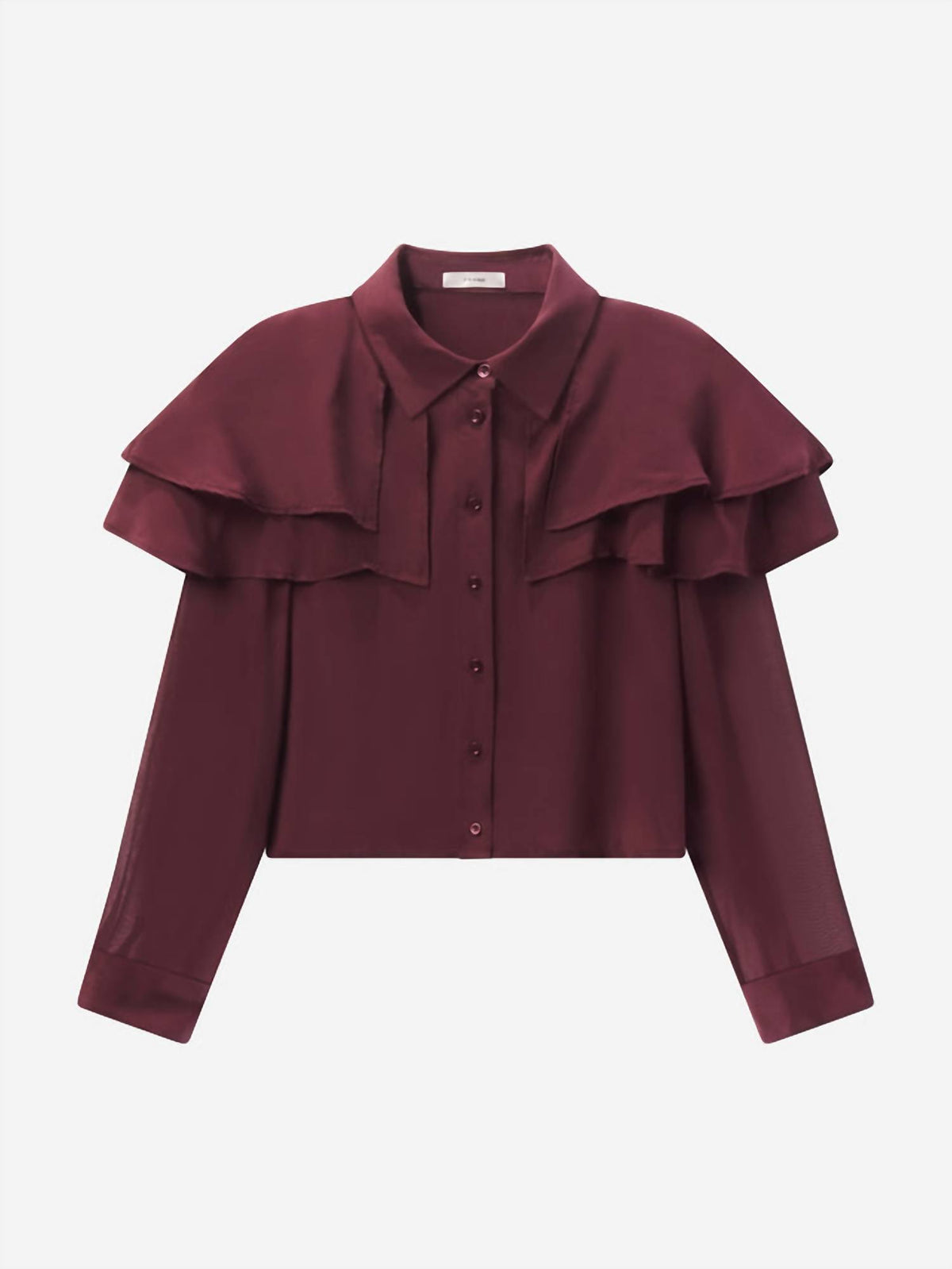 Frame - Silk Cape Blouse