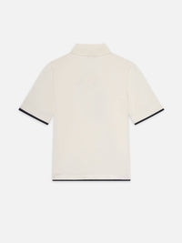 Frame - Sport Polo - beige - clothing - cotton
