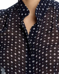 Frame - Tie Print Gillian Top