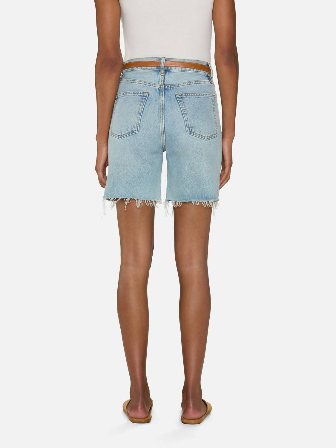 Frame - The Timeless High Rise Denim Short