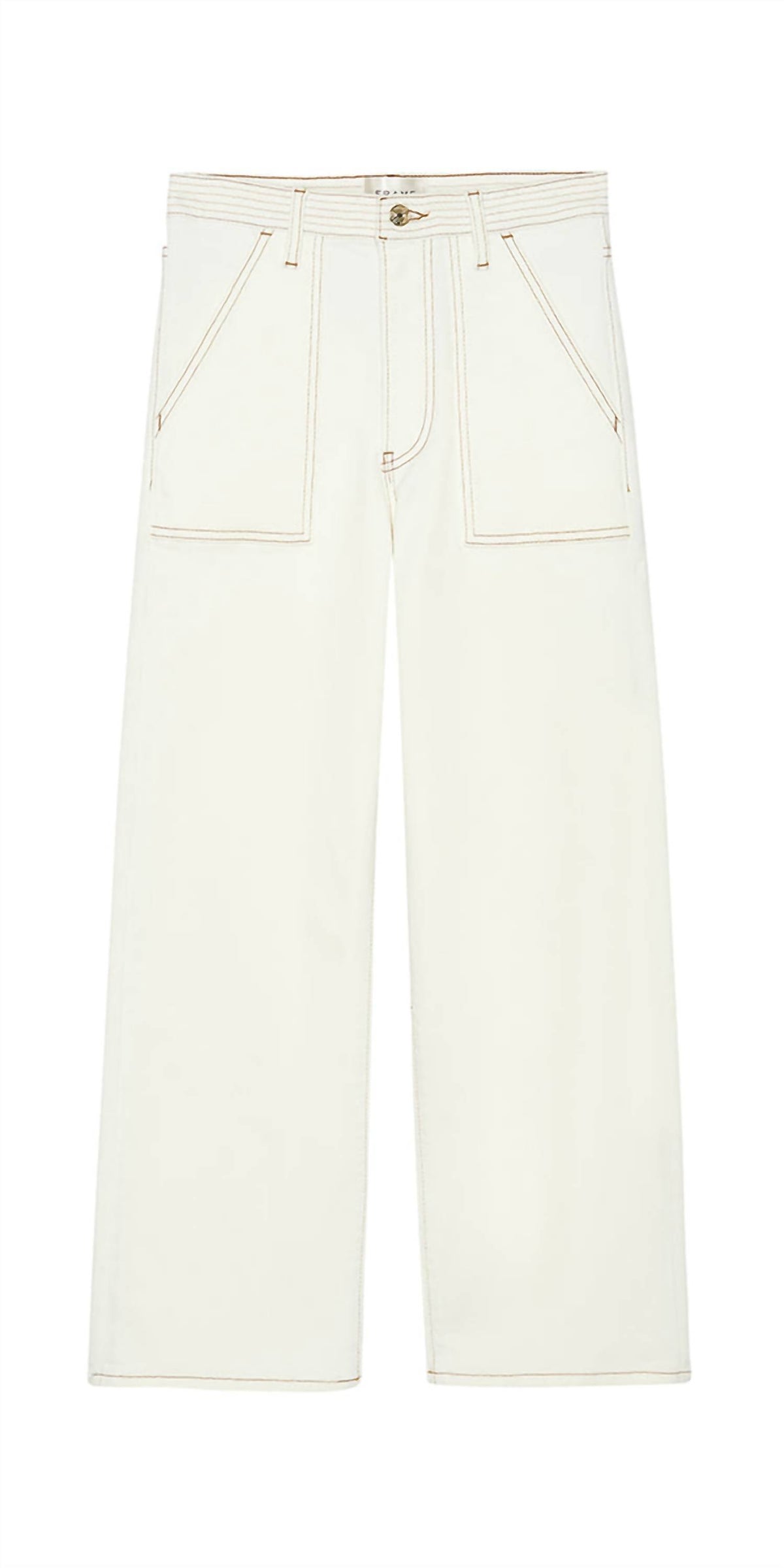 Frame - Women's Trapunto Straight Jean