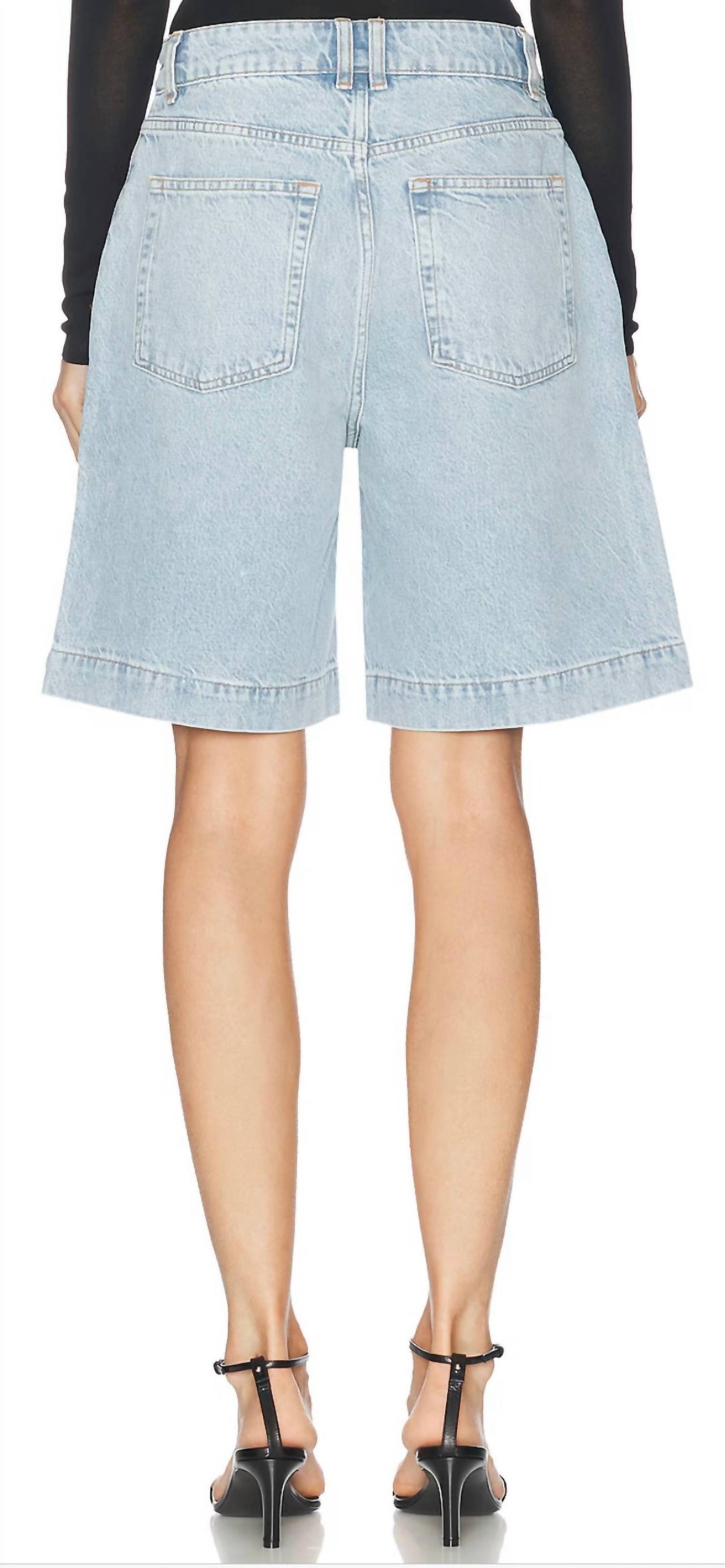 Frame - Trouser Denim Shorts