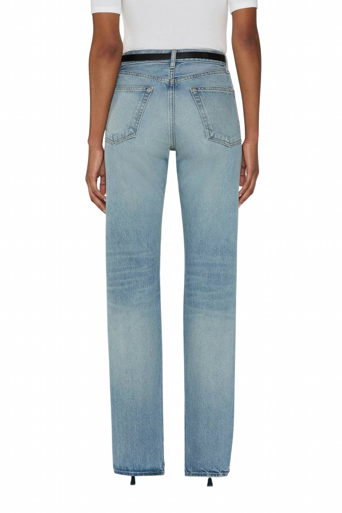 Frame - Vertical Straight Leg Jeans