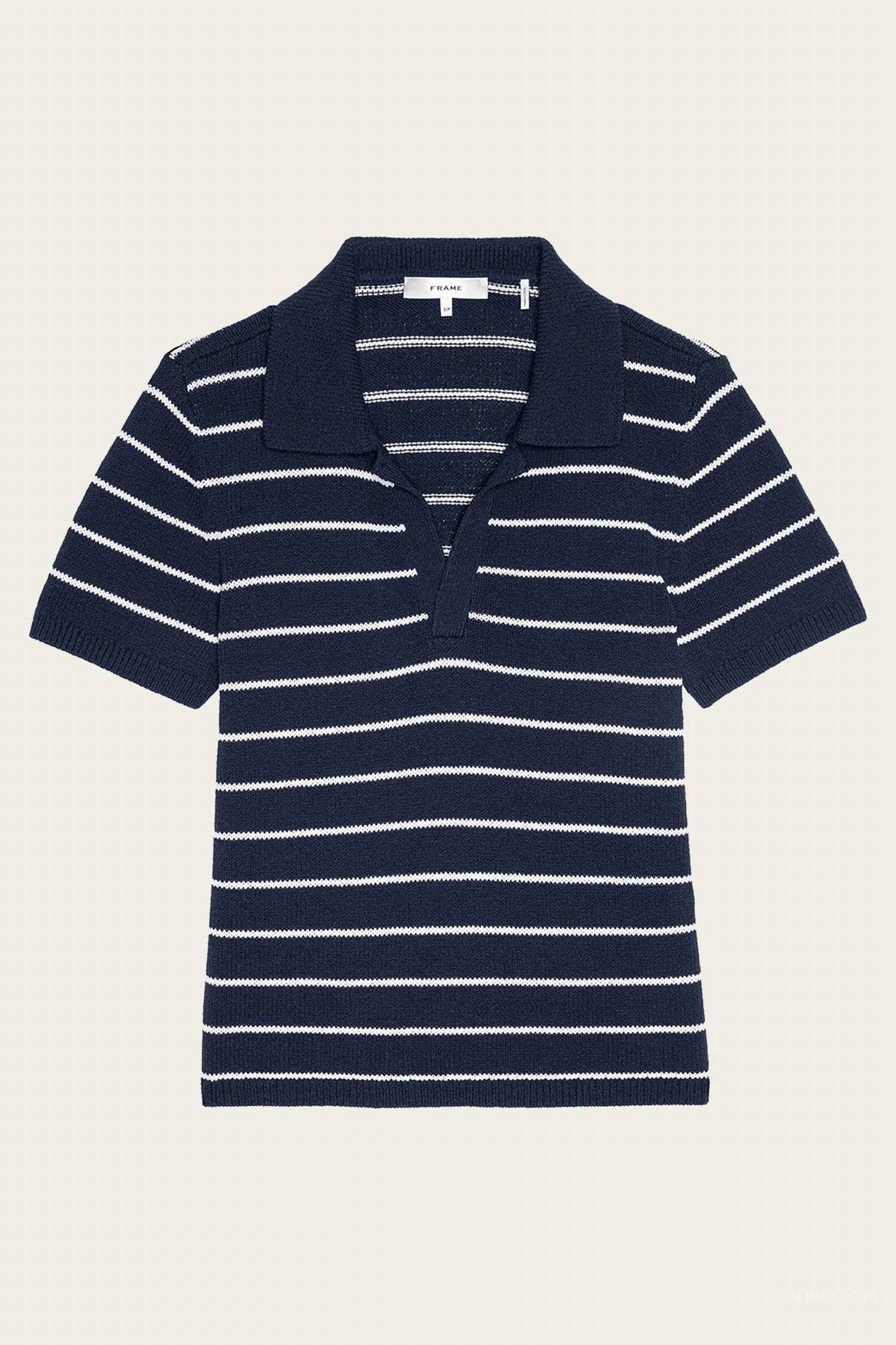 Frame - Women's The Striped Relaxed Polo
