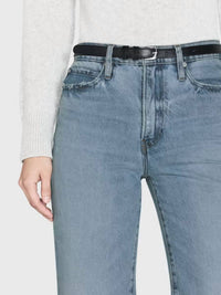 Frame - Women's Le Jane Wide Leg Jean - blue - clothing - cotton