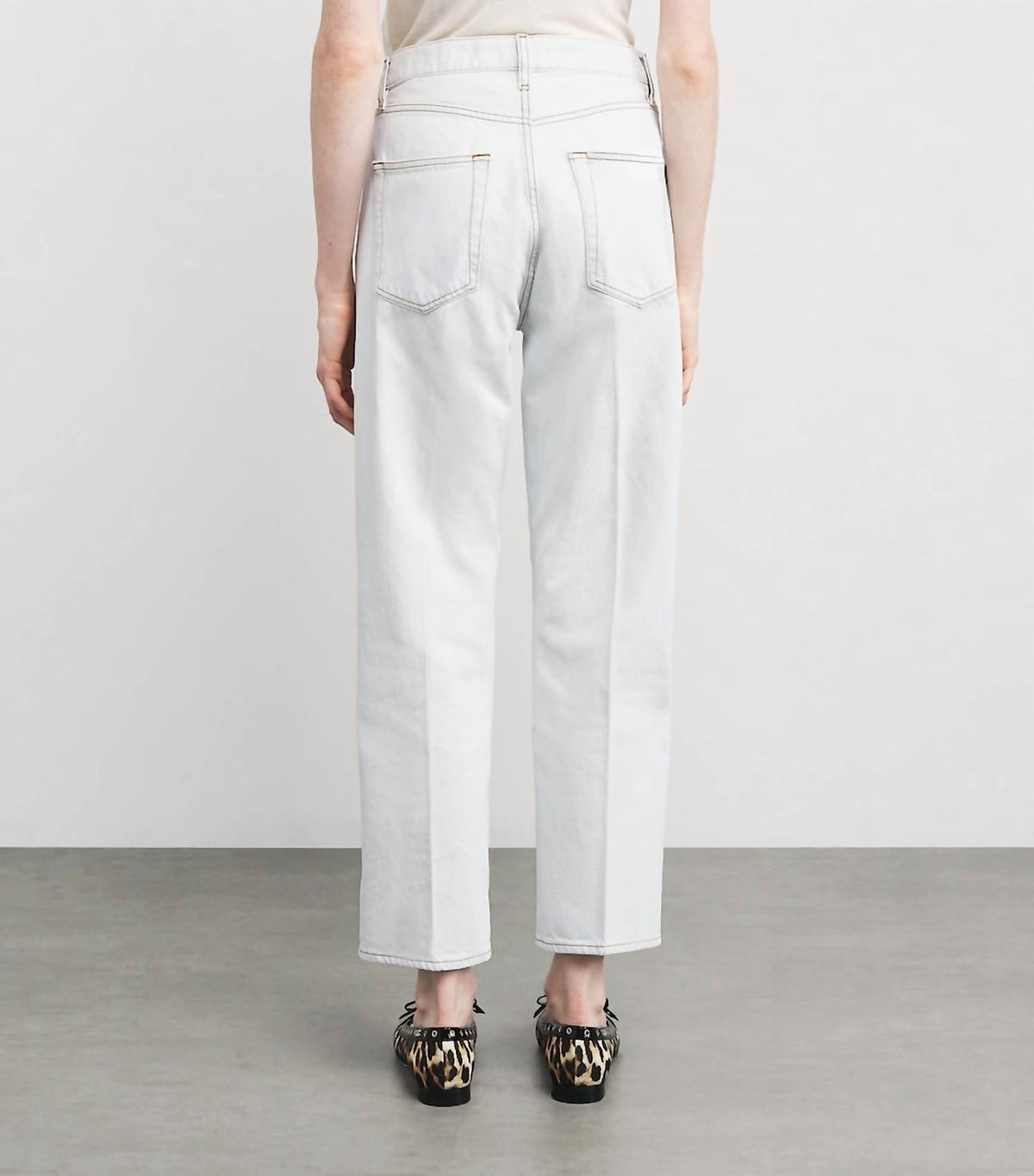 Frame - Women's Vertical Crop Straight-leg Jean