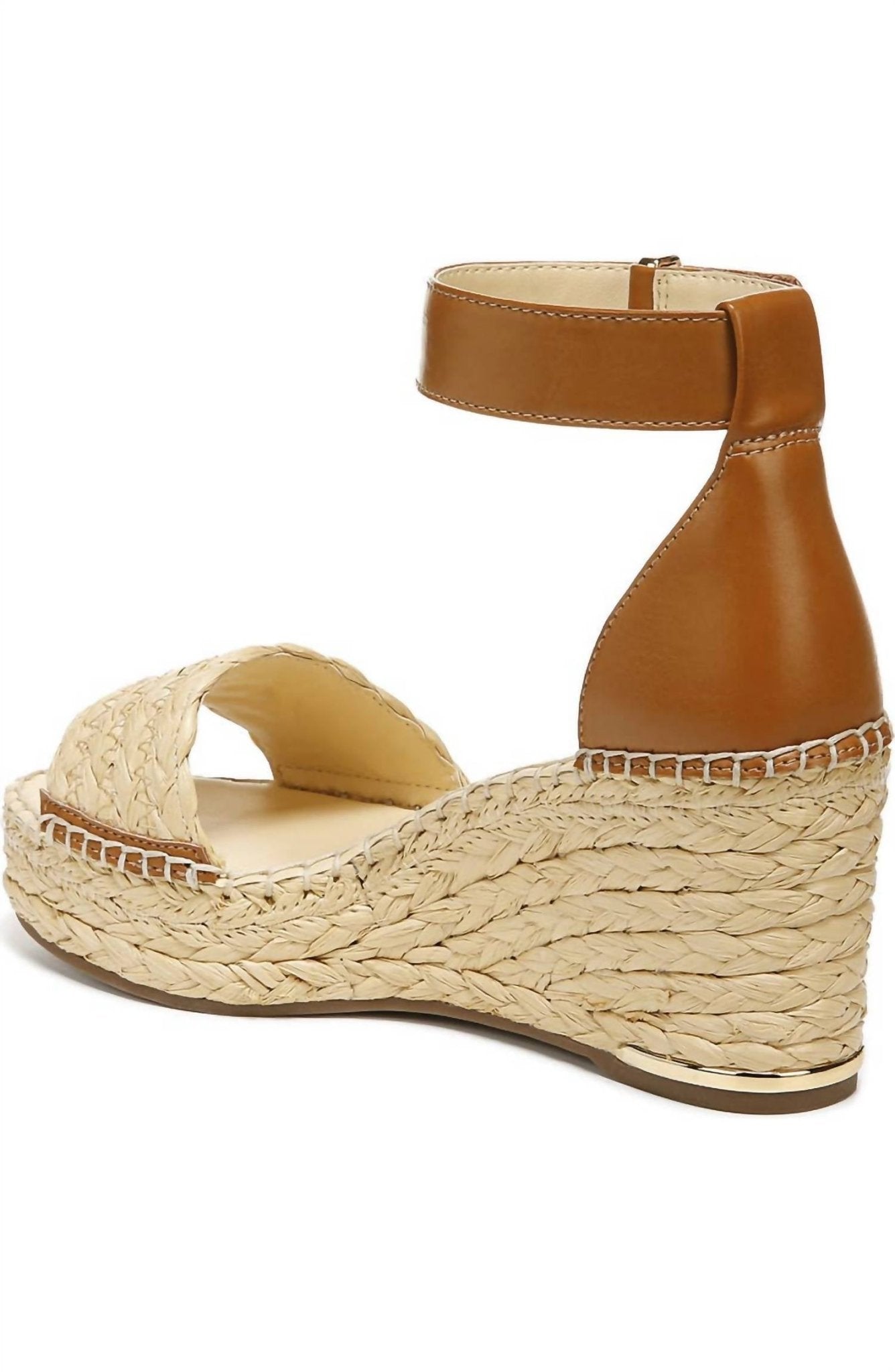 Franco Sarto - Women's Clemens Wedge Sandal - brown - shoes - wedges
