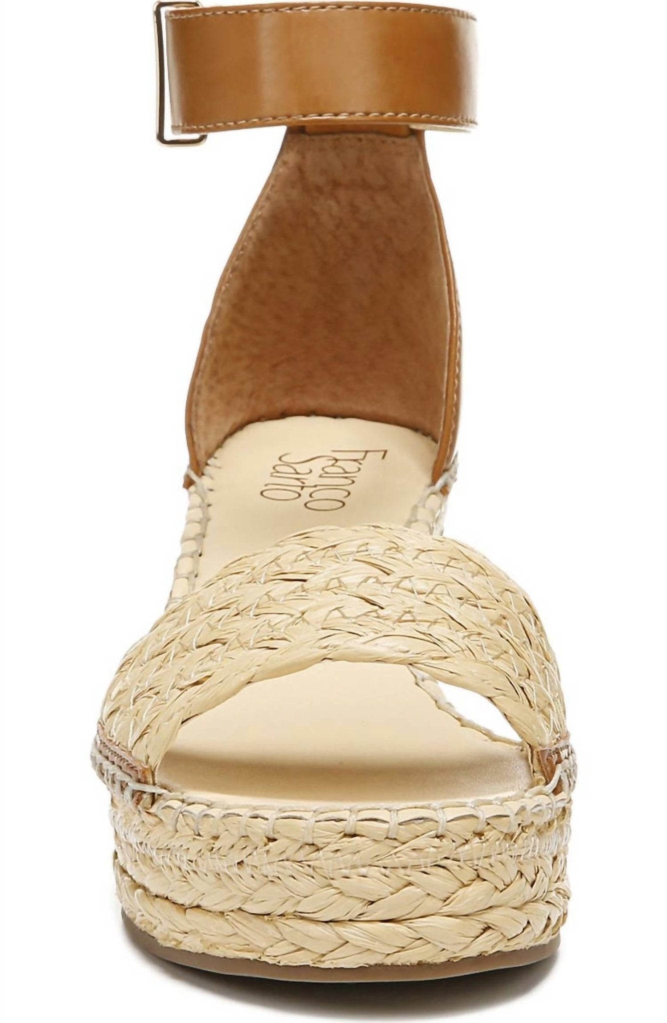 Franco Sarto - Women's Clemens Wedge Sandal - brown - shoes - wedges