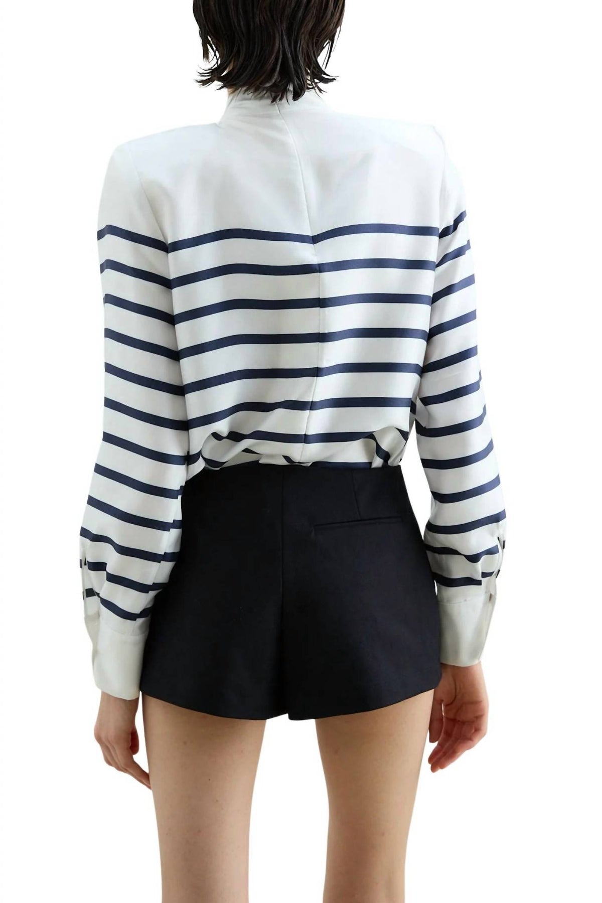 Francoise - Johanna Silk Collar Blouse
