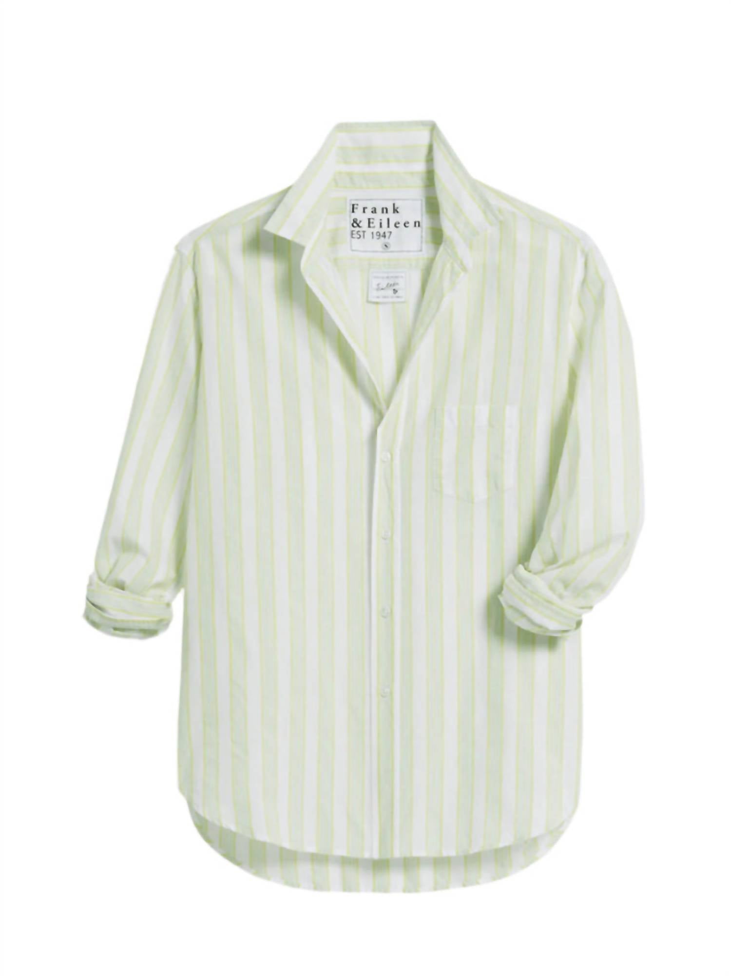 Frank & Eileen - Eileen Relaxed Button Up Shirt - blouses - clothing - cotton - blend
