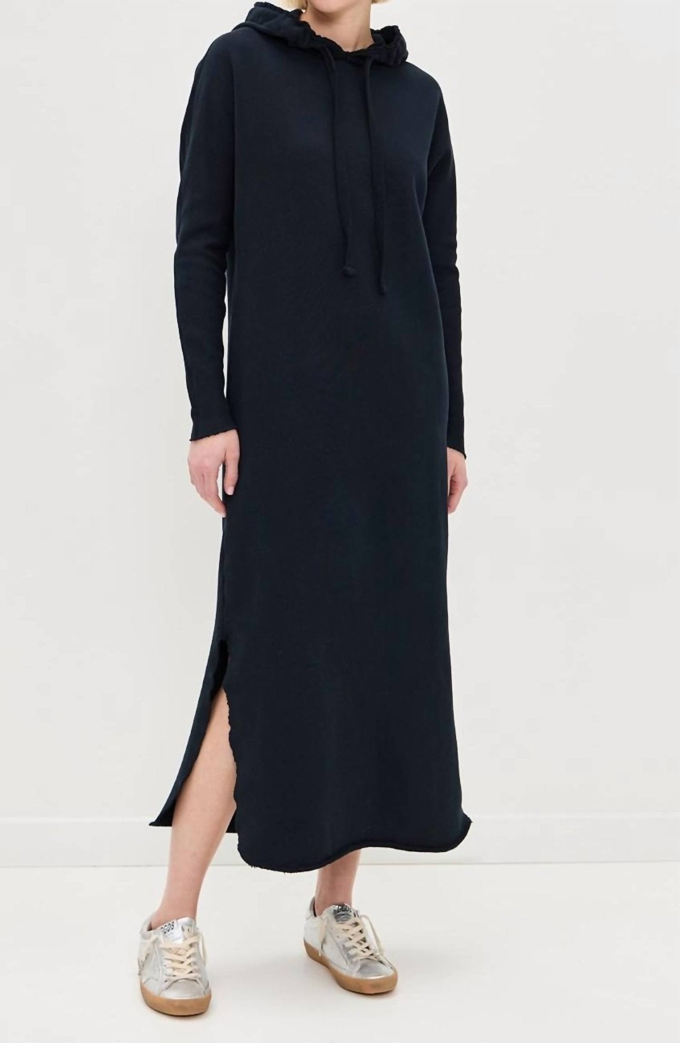 Frank & Eileen - James Hooded Cape Dress - blue - clothing - cotton
