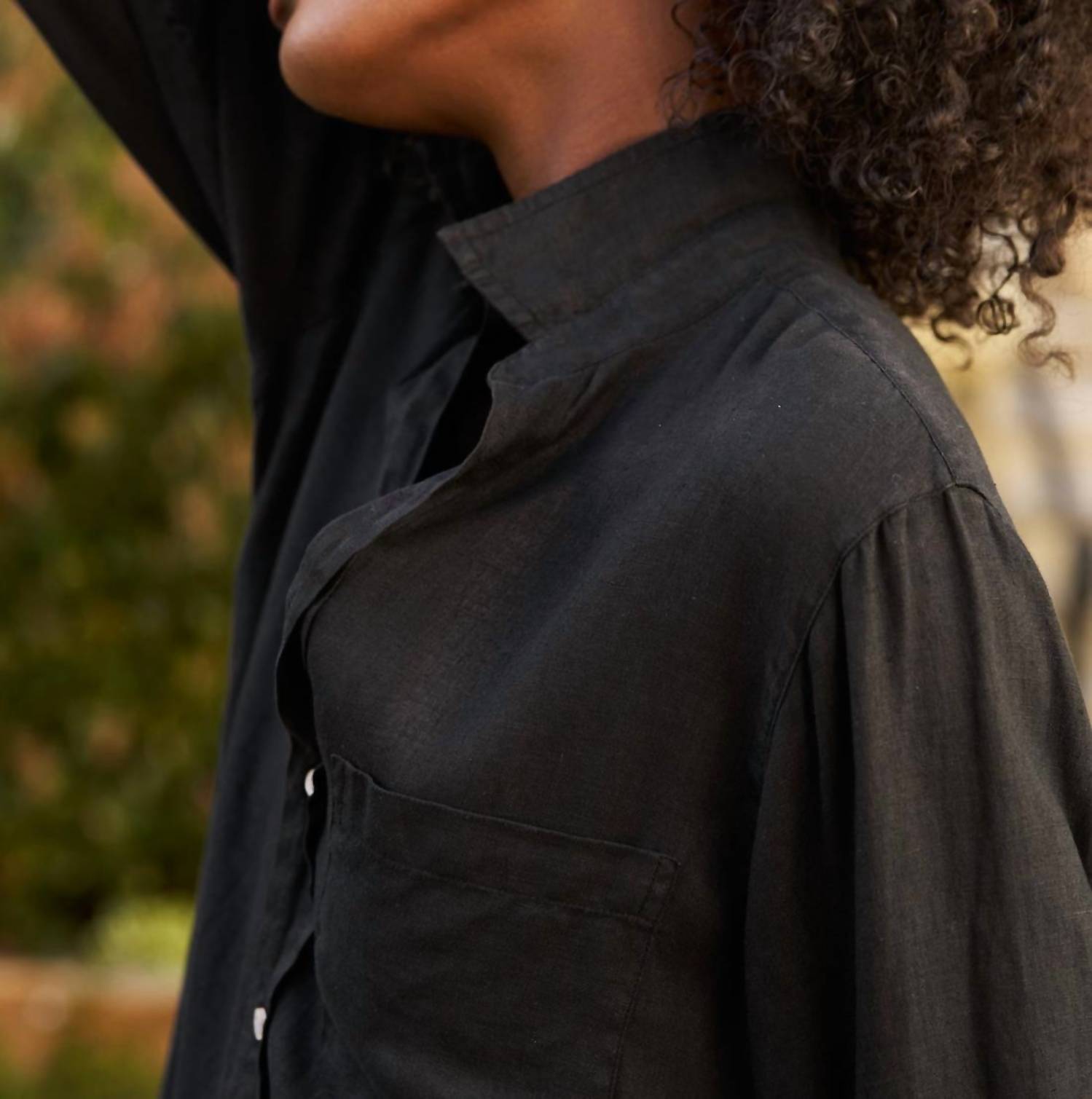 Frank & Eileen - Rory Maxi Shirt Dress - black - clothing - dresses