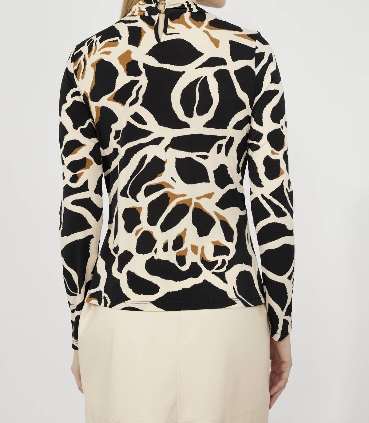 Frank Lyman - Animal-print Pullover Blouse