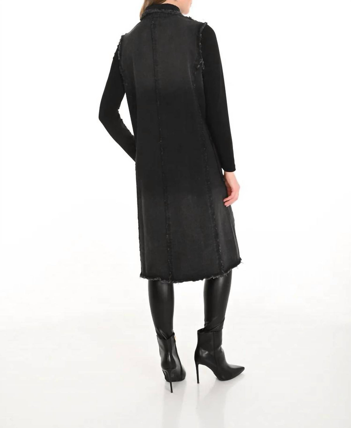 Frank Lyman - Bellara Woven Long Vest
