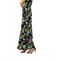 Frank Lyman - Doodle Print A-line Maxi Dress