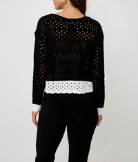Frank Lyman - Embellished Casual Pullover Top
