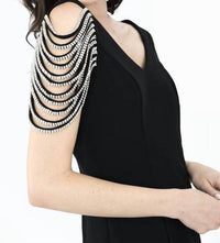 Frank Lyman - Knee Length Sheath Mini Dress