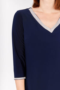 Frank Lyman - Knee-length Shift Knit Dress