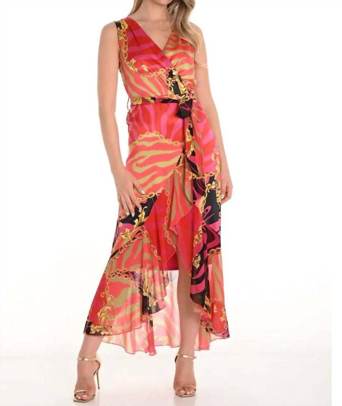 Frank Lyman - Maxi Wrap Dress