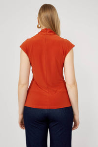 Frank Lyman - Mock Neck Sleeveless Pullover Top