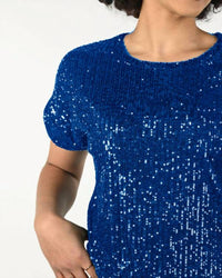 Frank Lyman - Sequin Short Sleeve Top