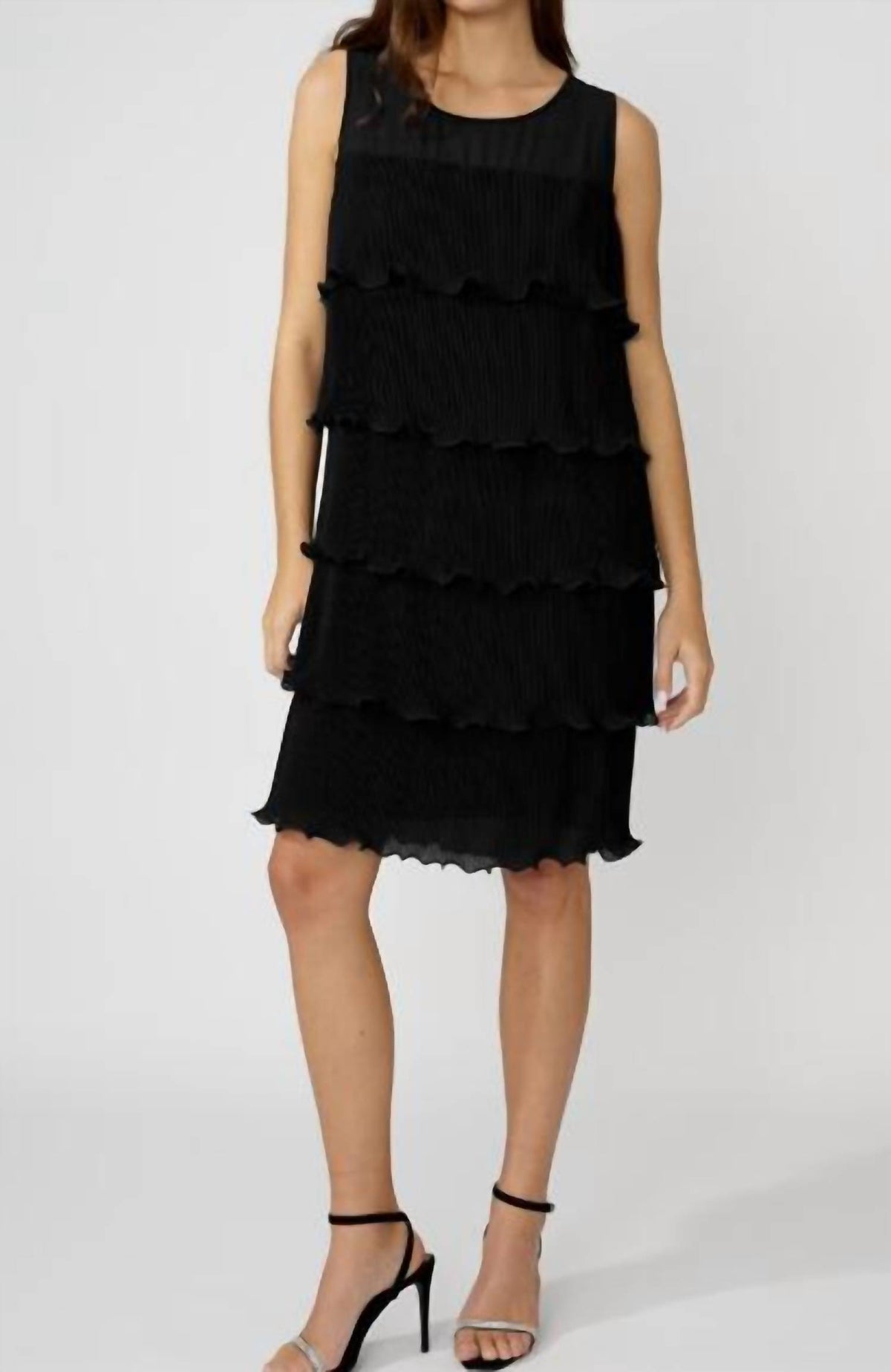 Frank Lyman - Sleeveless Ruffle Dress