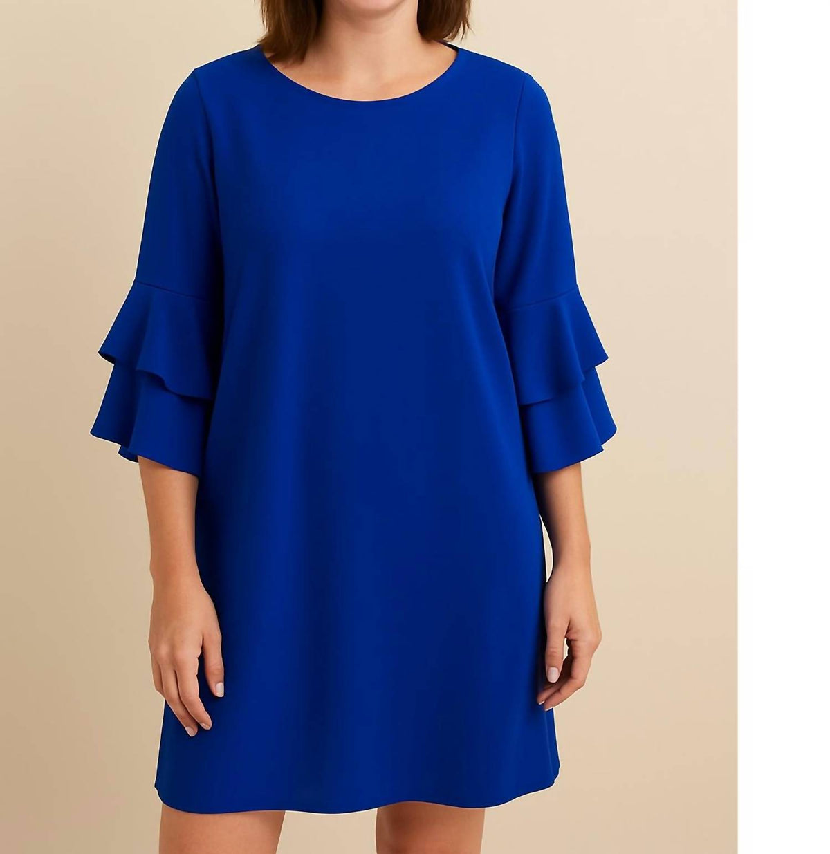 Frank Lyman - Solid Woven Dress