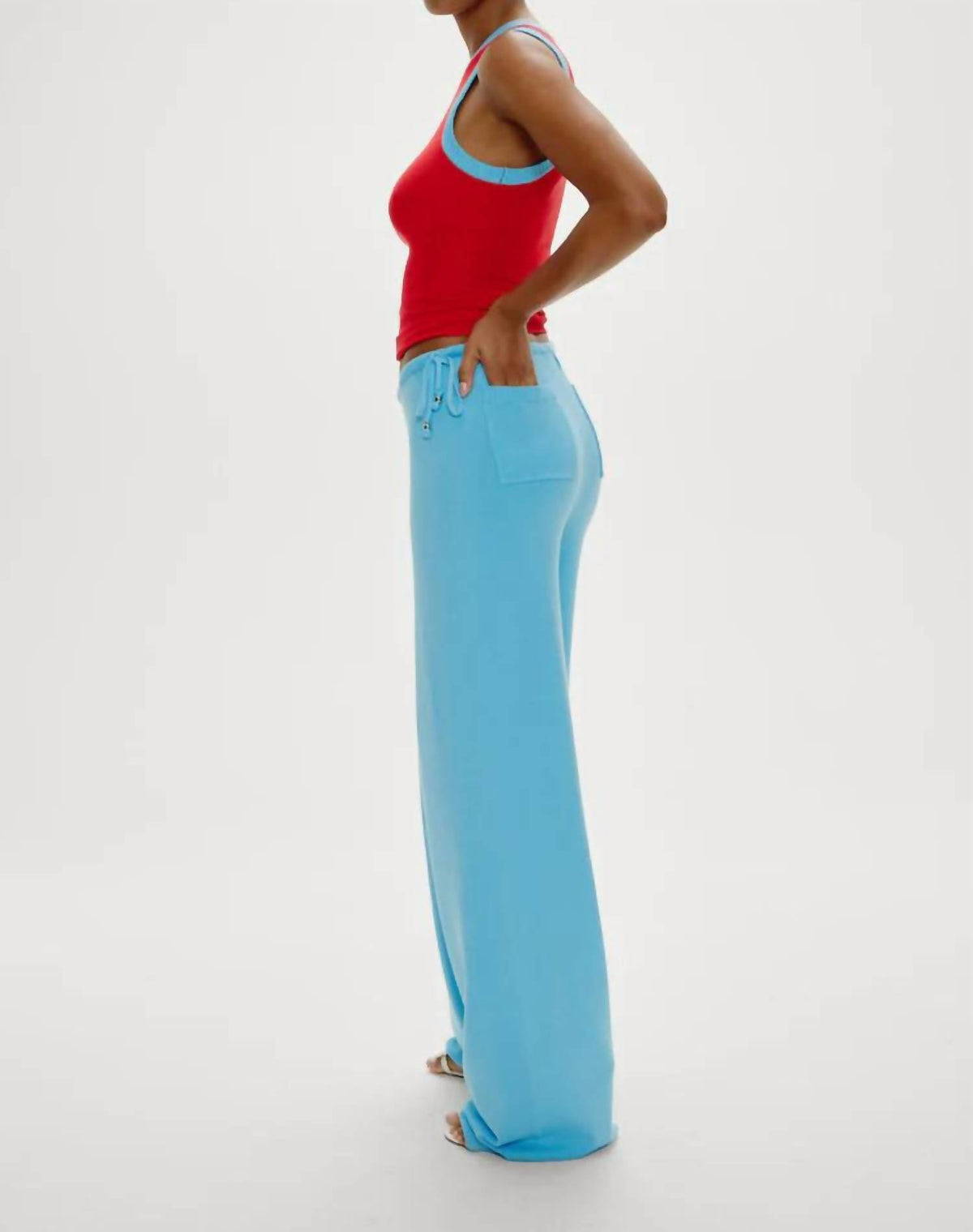 Frankies Bikinis - Breeze Low Rise Knit Pants
