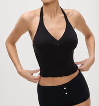 Frankies Bikinis - Dylan Knit Halter Top