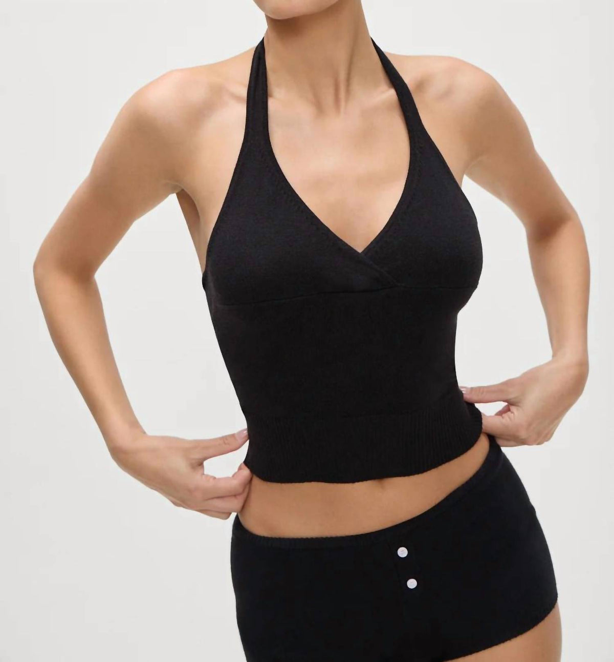Frankies Bikinis - Dylan Knit Halter Top