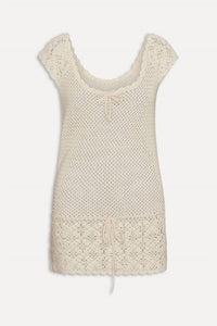 Frankies Bikinis - Moss Crochet Mini Dress