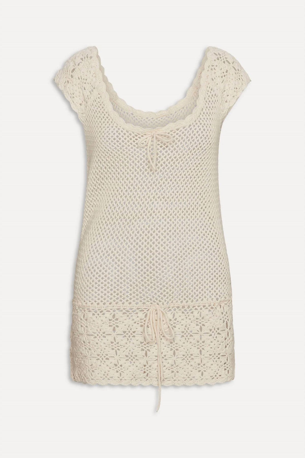 Frankies Bikinis - Moss Crochet Mini Dress