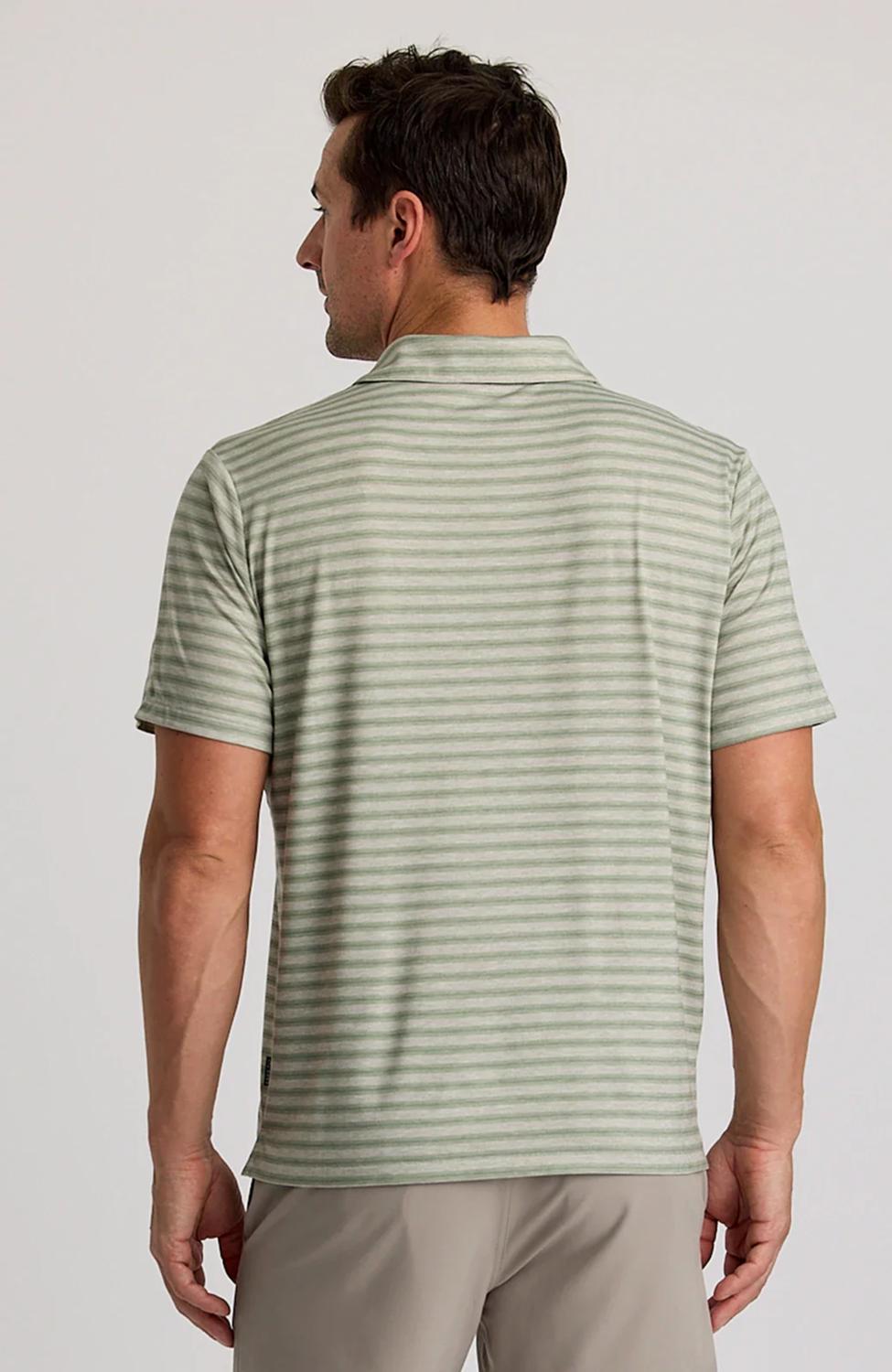 Free Fly - Elevate Smooth Sailing Stripe Polo