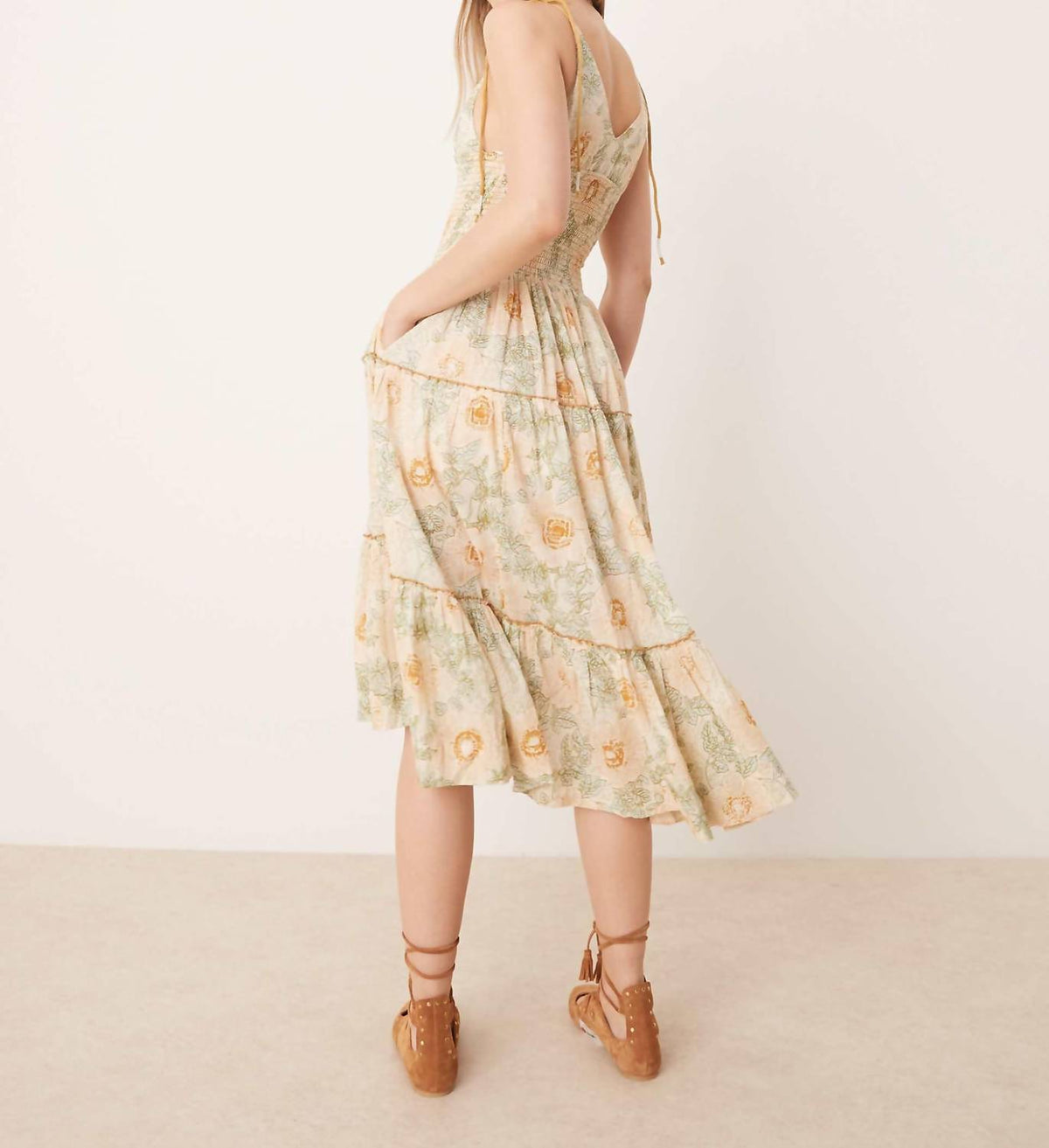Free People - Adriel Midi Dress