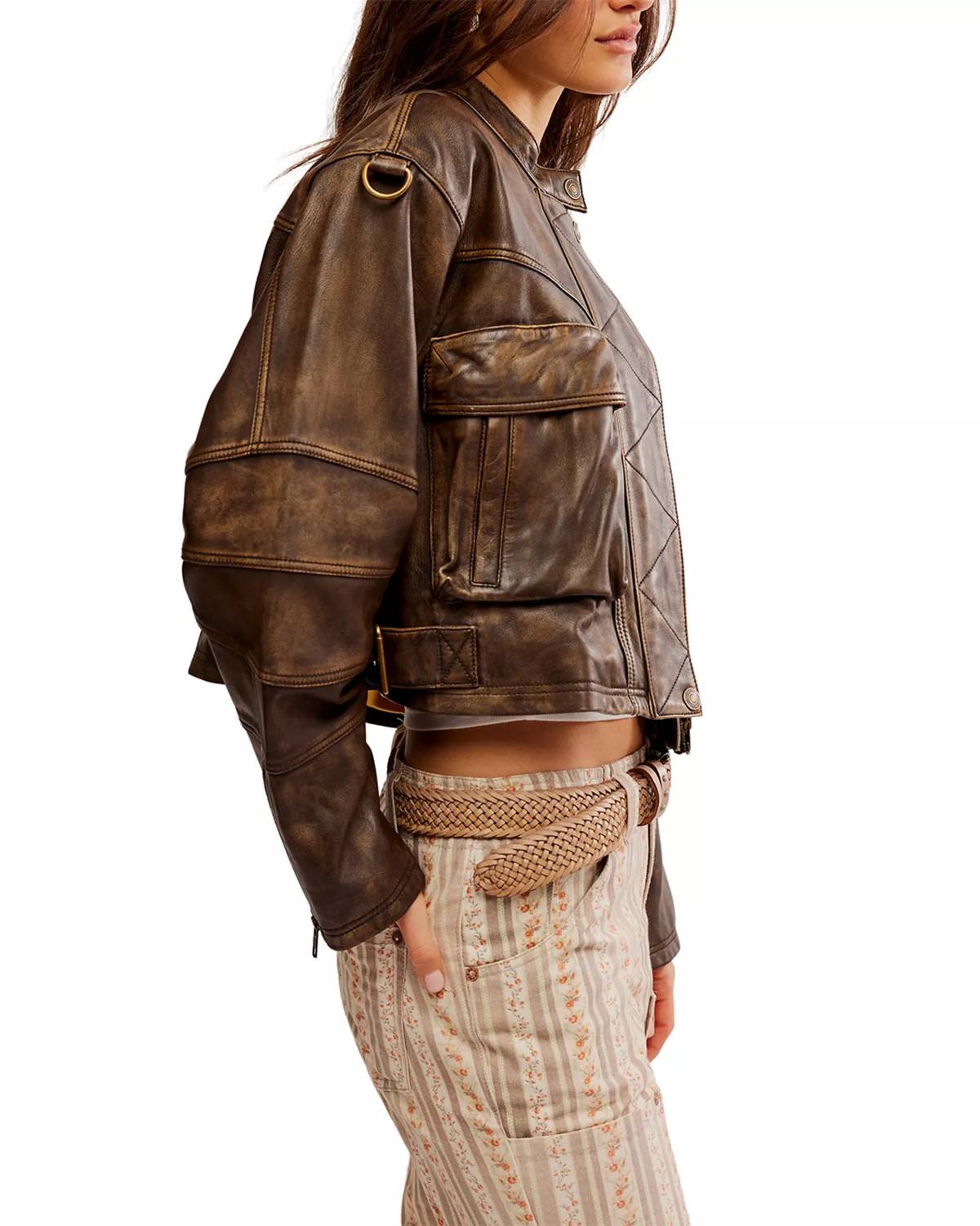 Free People - Adrienne Leather Jacket