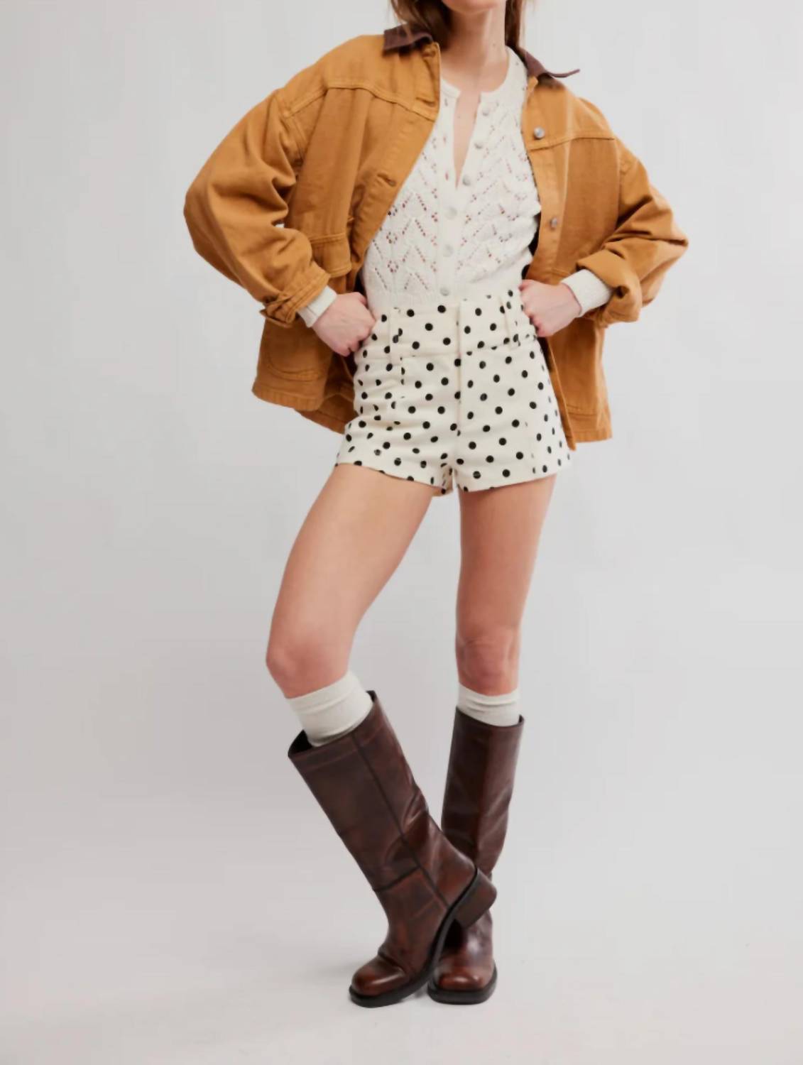 Free People - Ana Printed Micro Short