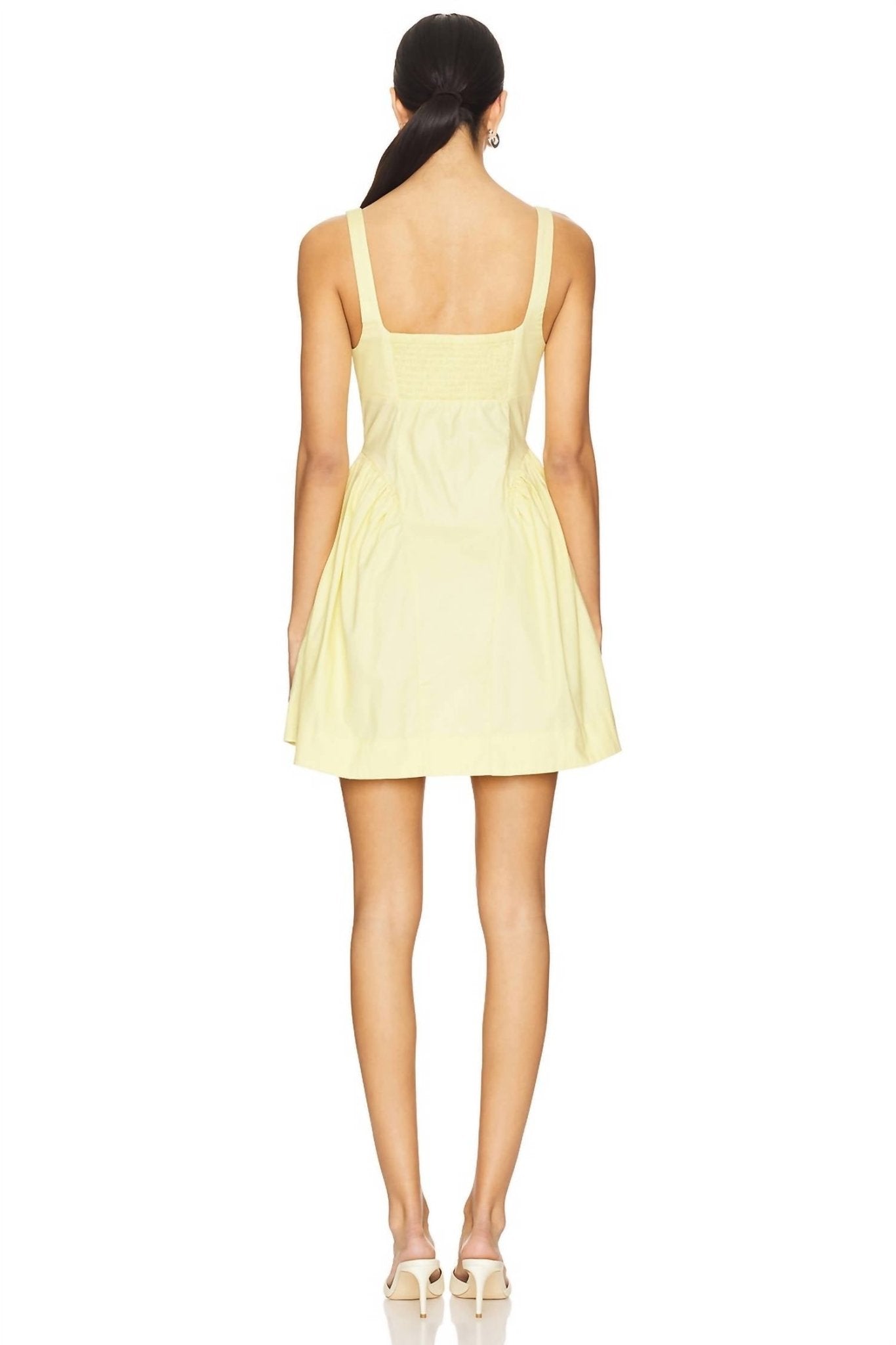 Free People - Astrid Oxford Mini Dress - clothing - dresses - mini