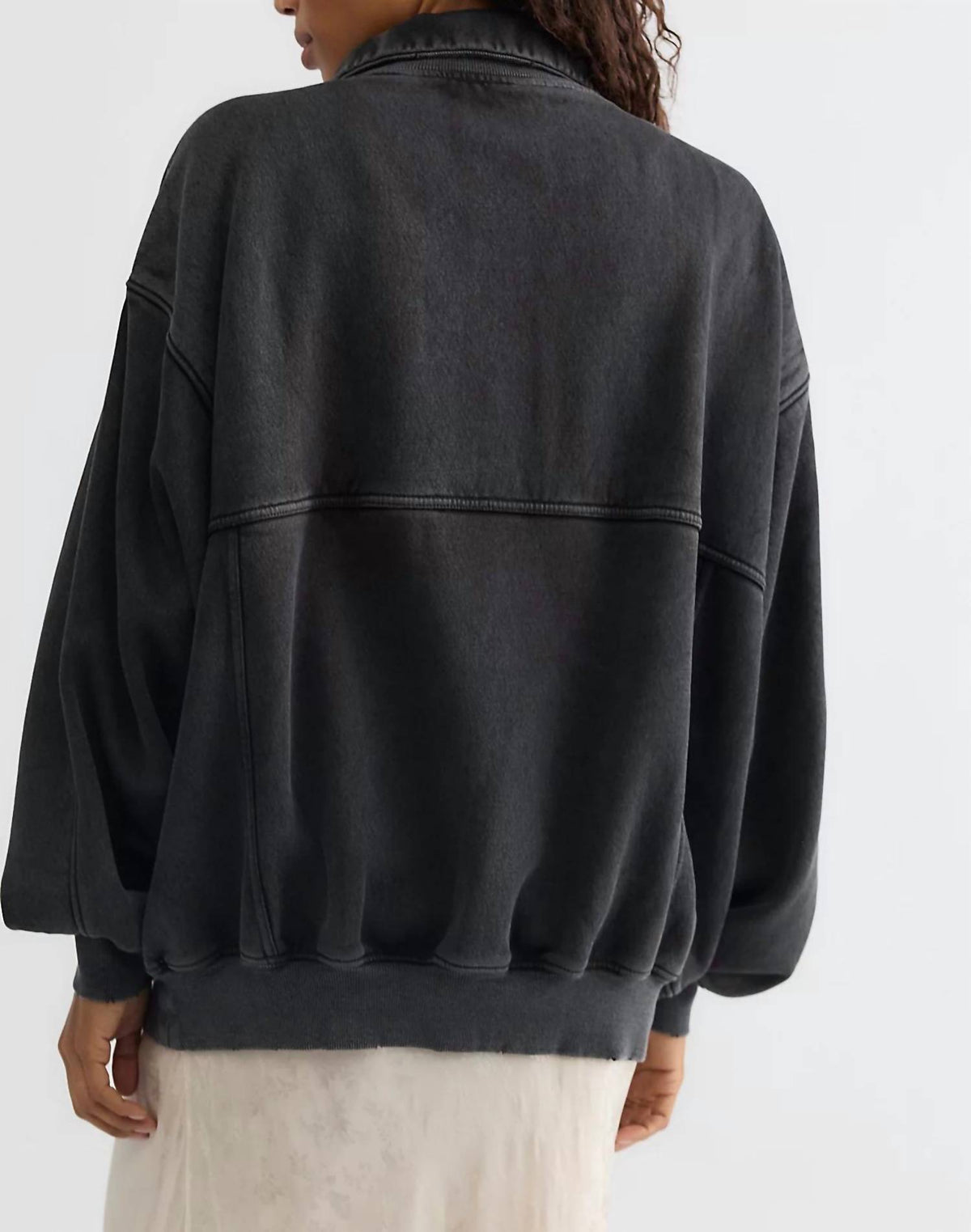 Free People - Banks Half-zip Pullover Top